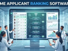 Program coordinator using GME applicant ranking software to score and rank residency candidates.