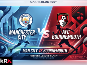 Manchester City vs Bournemouth Premier League match action at Etihad Stadium