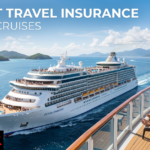 Cruise ship sailing at sea, illustrating the importance of cruise-specific travel insurance cover