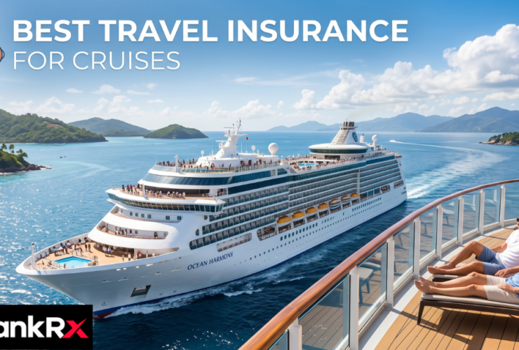 Cruise ship sailing at sea, illustrating the importance of cruise-specific travel insurance cover