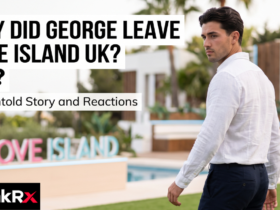 Love Island UK contestant George Knight before his sudden exit.