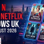 Best netflix shows UK August 2026 streaming recommendations on screen.