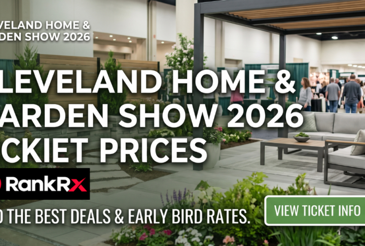 Cleveland home and garden show 2026 tickets price and visitor information