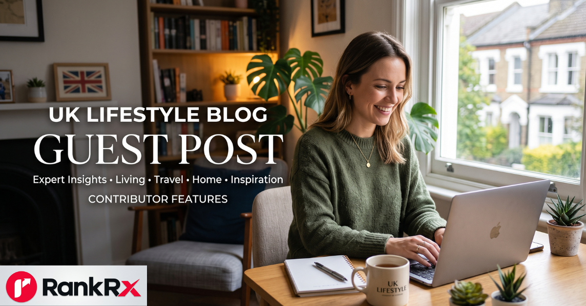 Strategic workflow for landing a UK lifestyle blog guest post backlink.