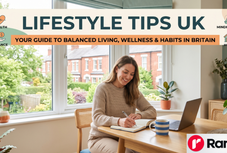 Person taking a morning walk outdoors applying practical lifestyle tips UK.