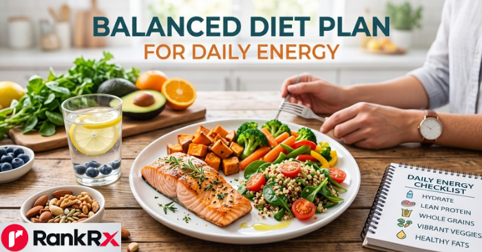balanced diet plan for daily energy
